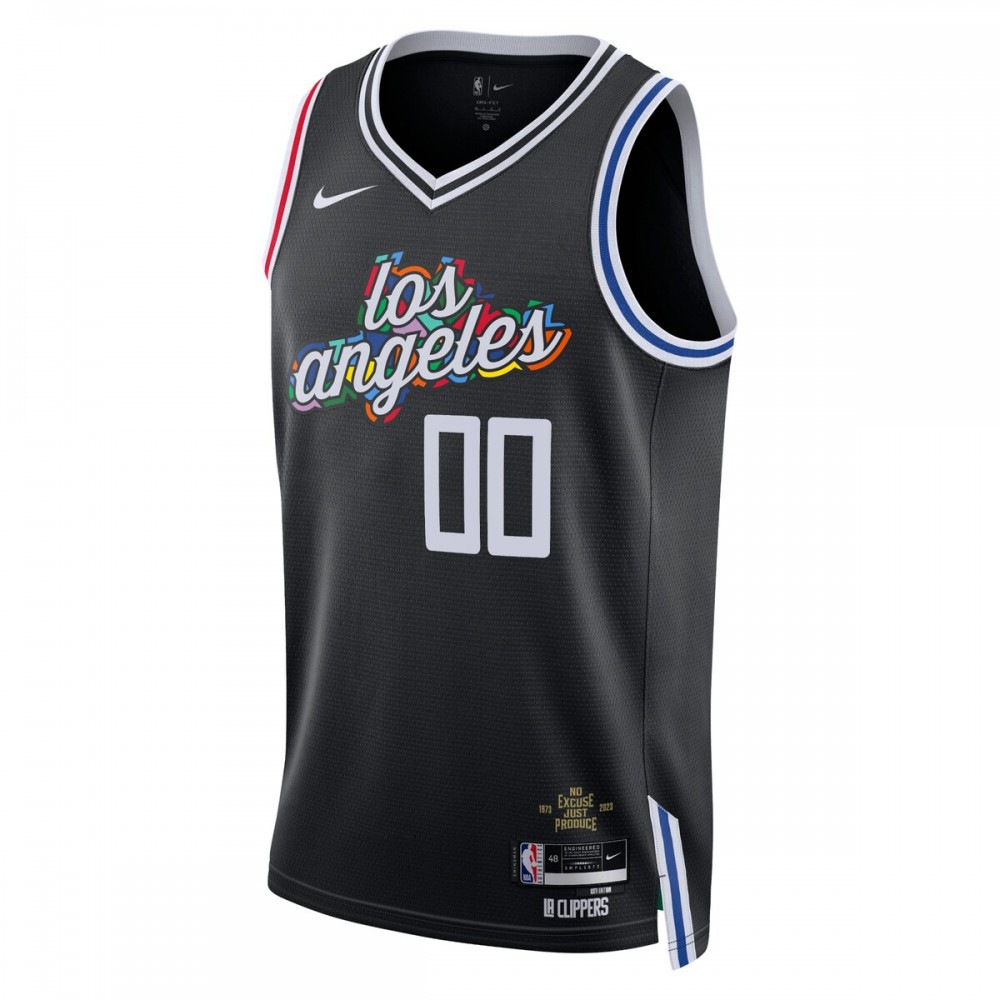 LA Clippers Unisex 2022/23 Swingman Custom Jersey - City Edition - Black-Pro Kit Vault | Brand New 26/27 Sports Jerseys